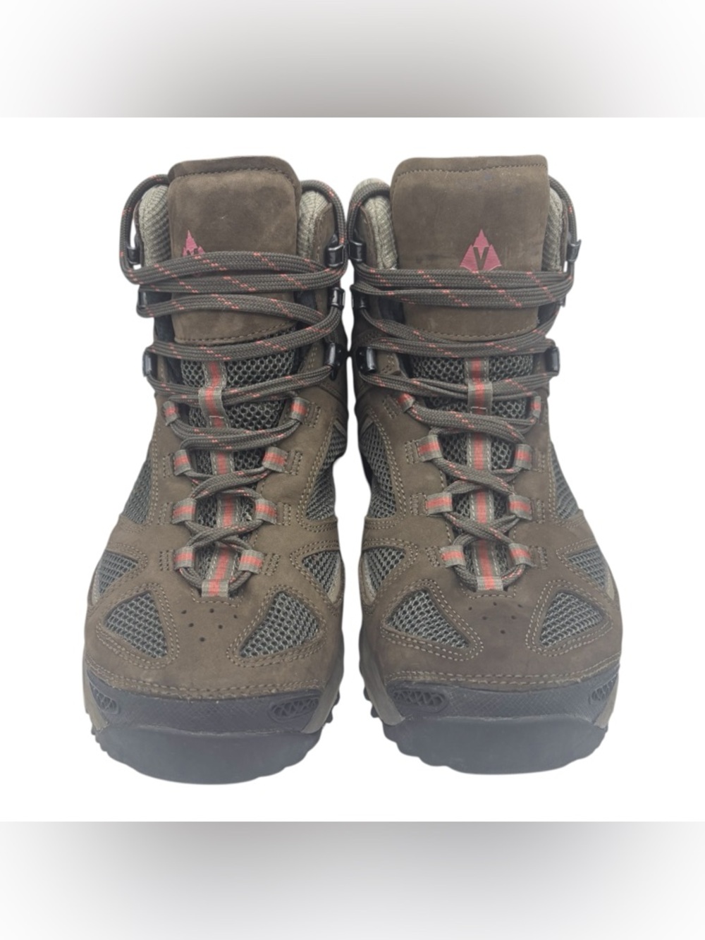 Vasque Gore Tex Vibram Men’s Outdoor Hiking Brown Mesh Boots Size 11M - Picture 2 of 11